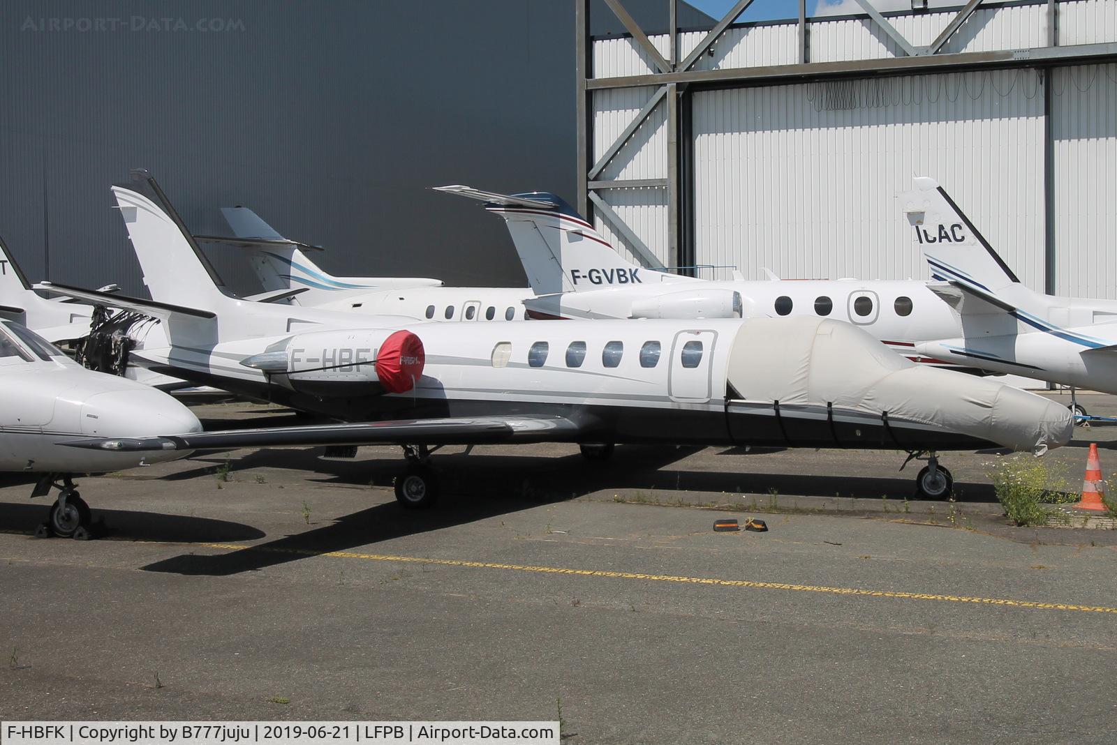 F-HBFK, Cessna 550 Citation II C/N 550-0625, at Le-Bourget