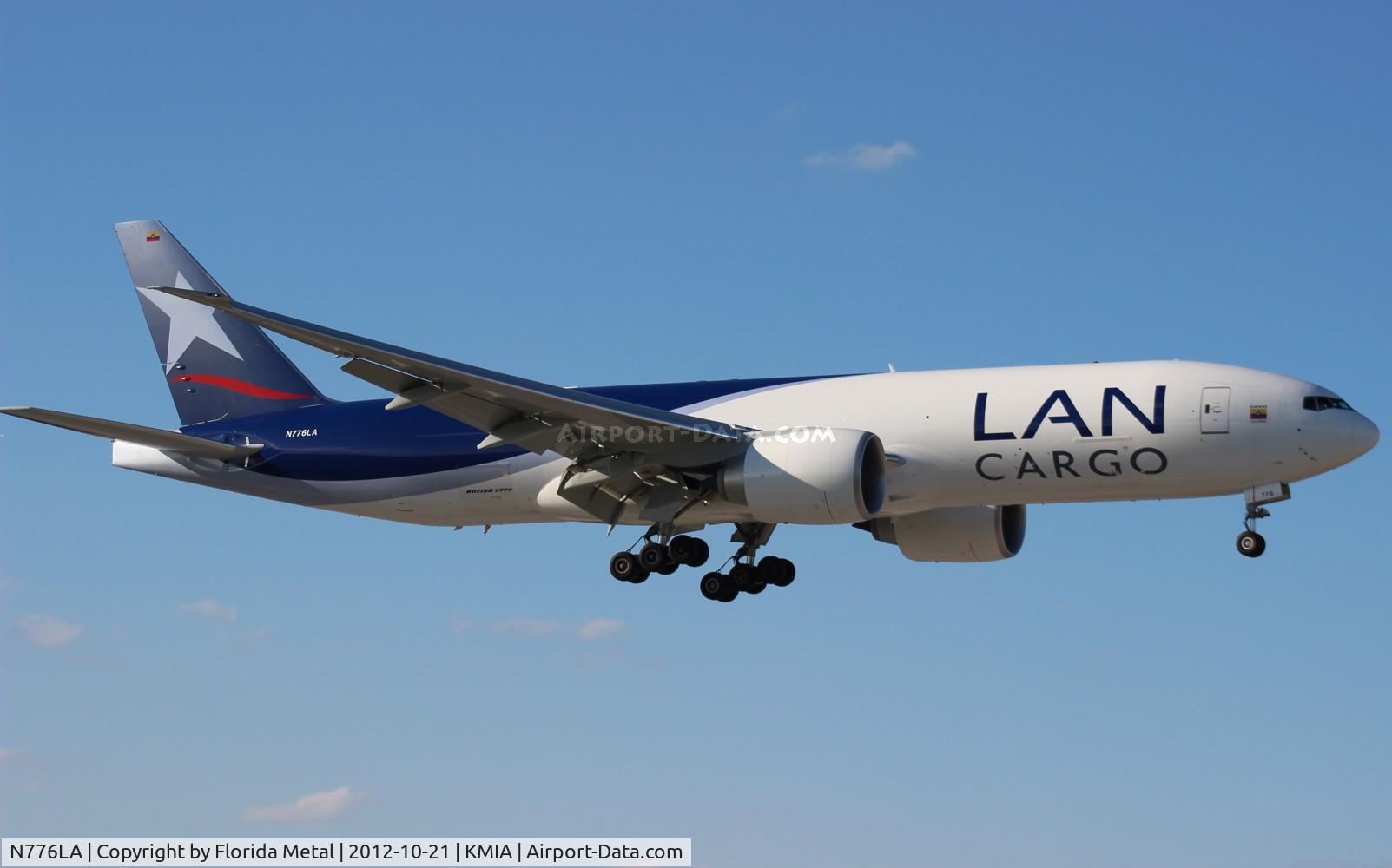N776LA, 2012 Boeing 777-F16 C/N 38091, MIA spotting 2012