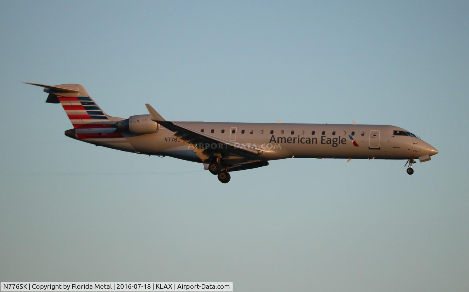 N776SK, 2006 Bombardier CRJ-700 (CL-600-2C10) Regional Jet C/N 10241, LAX spotting 2016