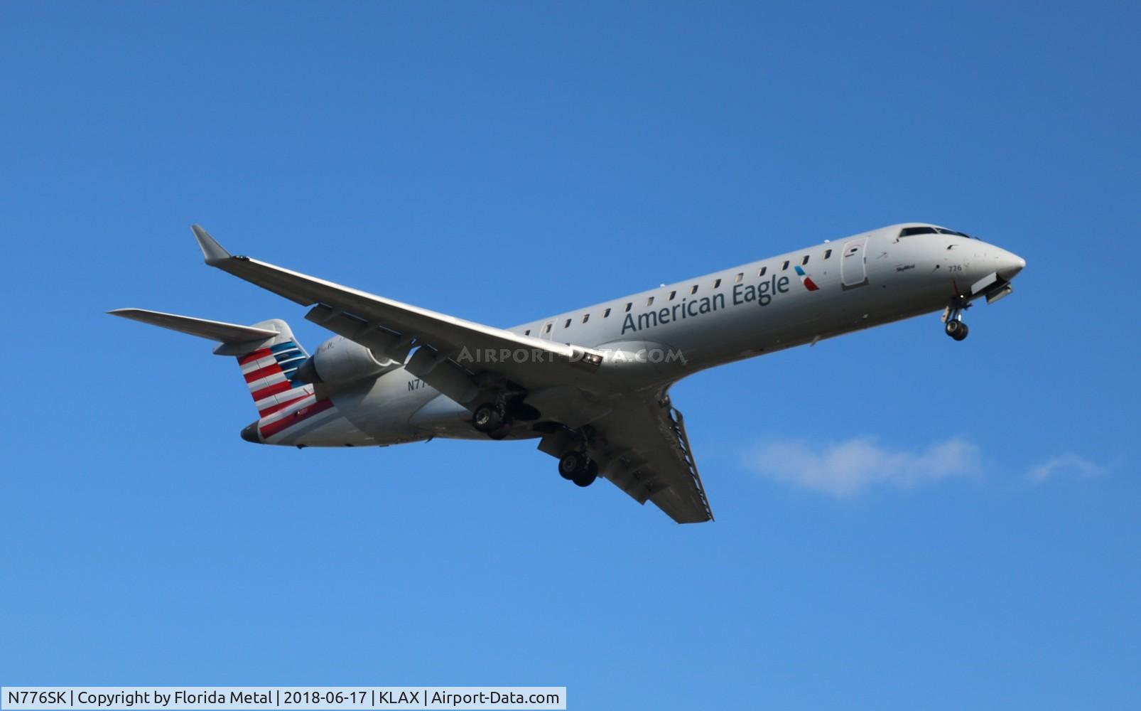 N776SK, 2006 Bombardier CRJ-700 (CL-600-2C10) Regional Jet C/N 10241, LAX spotting 2018
