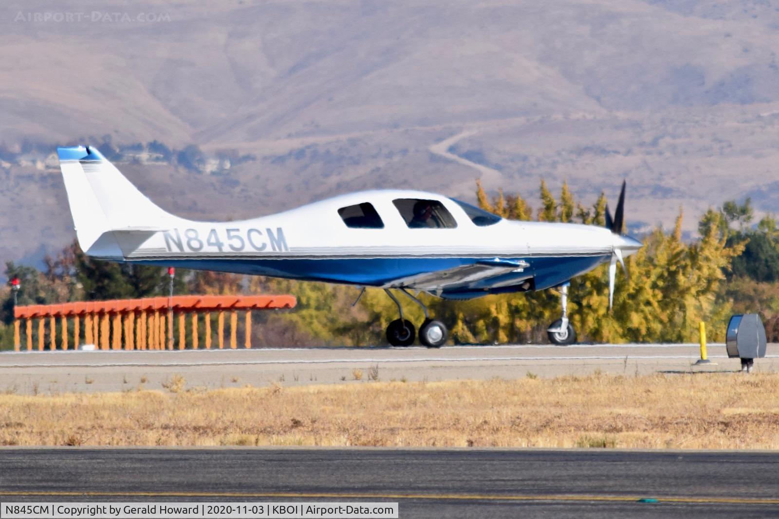 N845CM, 1996 Lancair IV-P C/N LIV-033, On 10R.