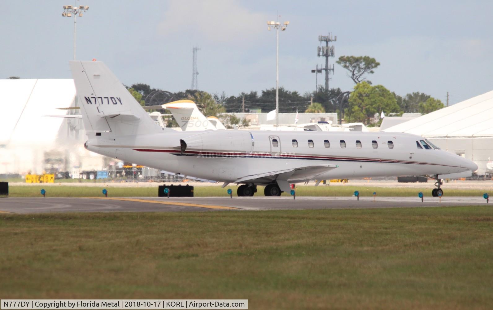 N777DY, 2008 Cessna 680 Citation Sovereign C/N 680-0247, NBAA ORL 2018