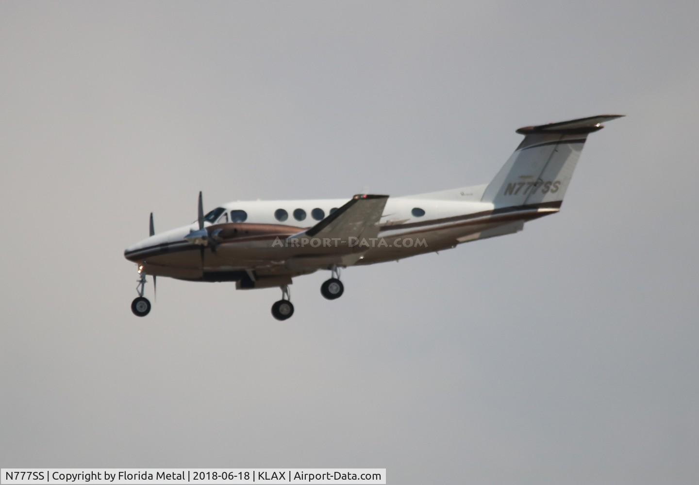 N777SS, 1980 Beech 200 C/N BB-661, LAX spotting 2018