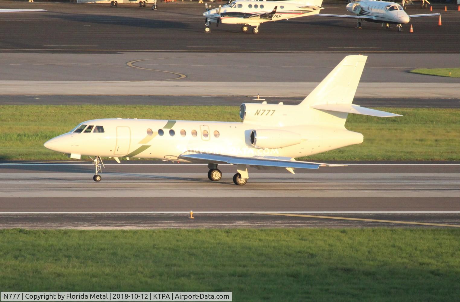 N777, Dassault Falcon 50 C/N 260, TPA spotting 2018