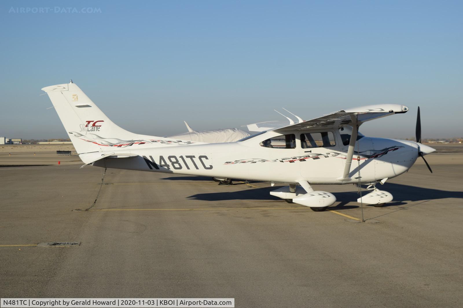 N481TC, 2002 Cessna T182T Turbo Skylane C/N T18208184, Parked on north GA ramp.