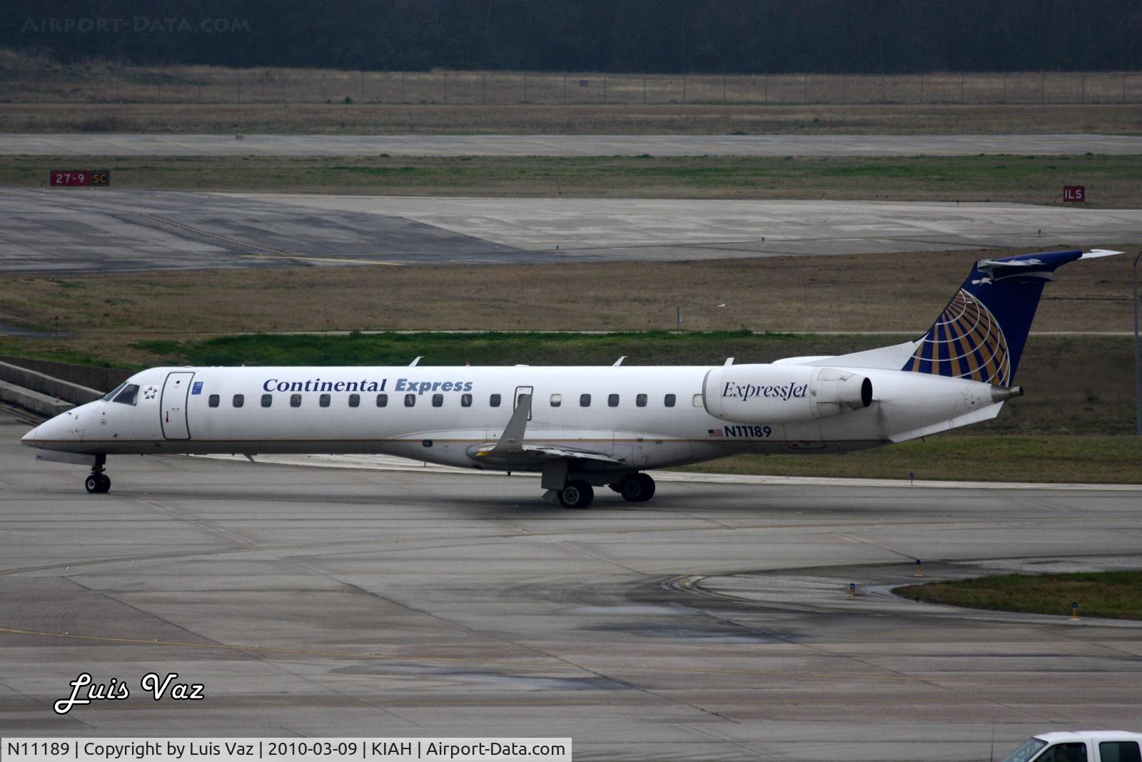 N11189, 2005 Embraer ERJ-145XR (EMB-145XR) C/N 14500931, Continental Express