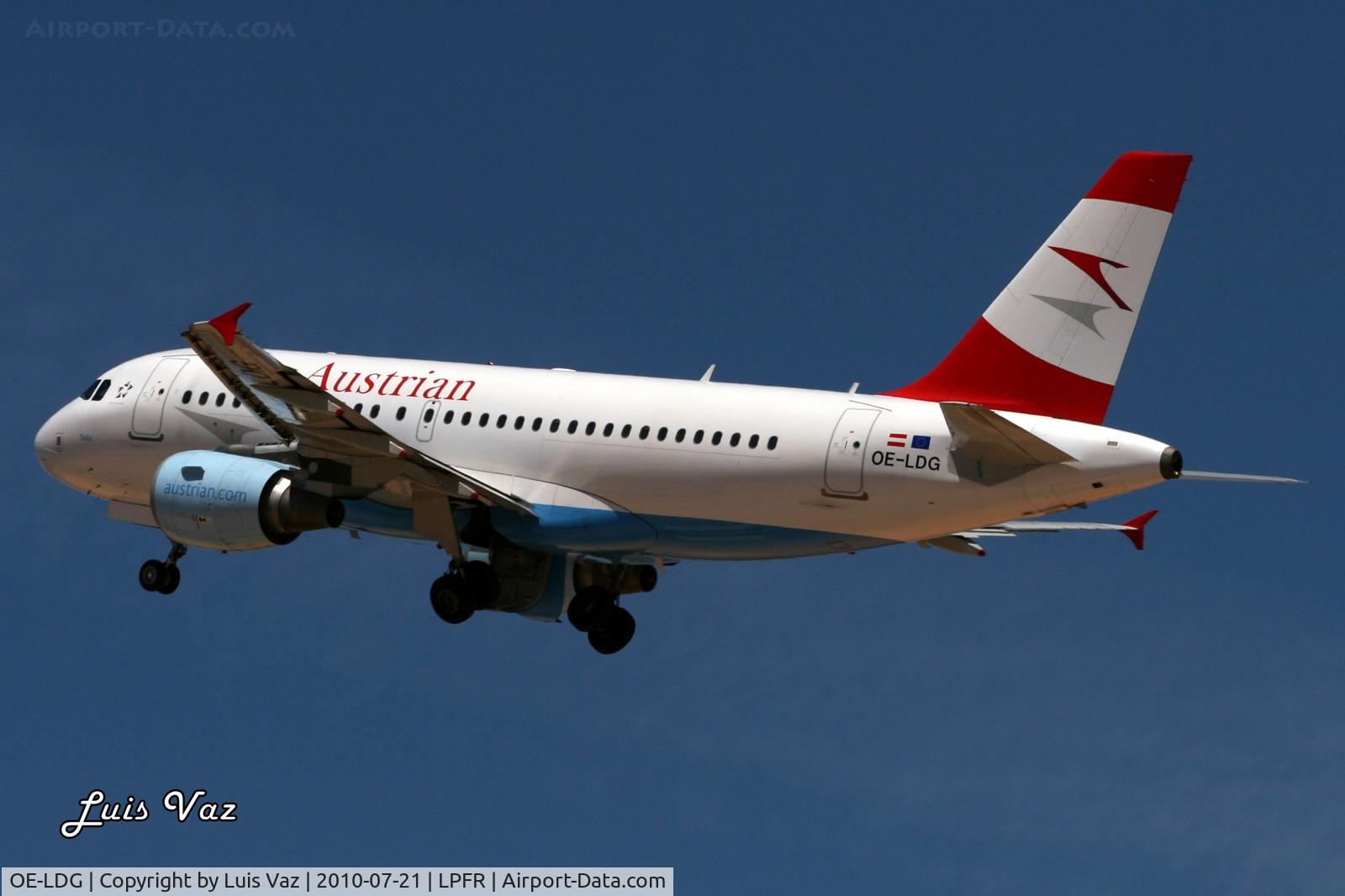 OE-LDG, 2006 Airbus A319-112 C/N 2652, Austrian