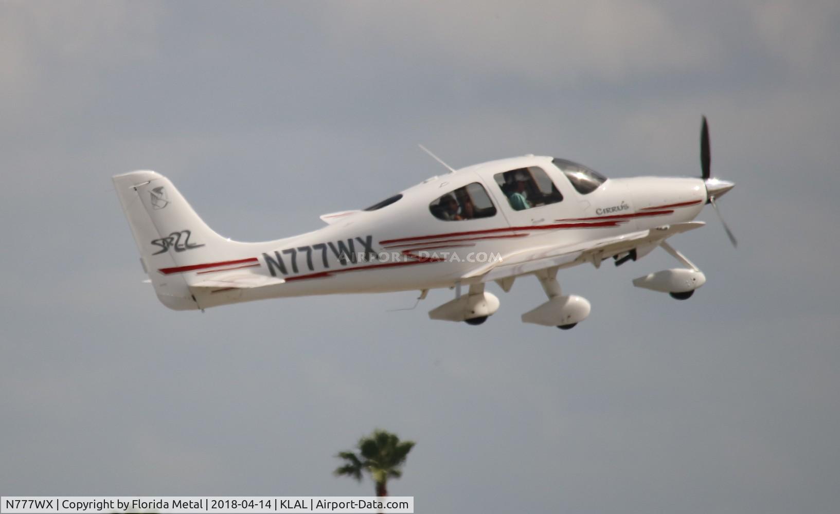 N777WX, 2003 Cirrus SR22 C/N 0452, SNF LAL 2018