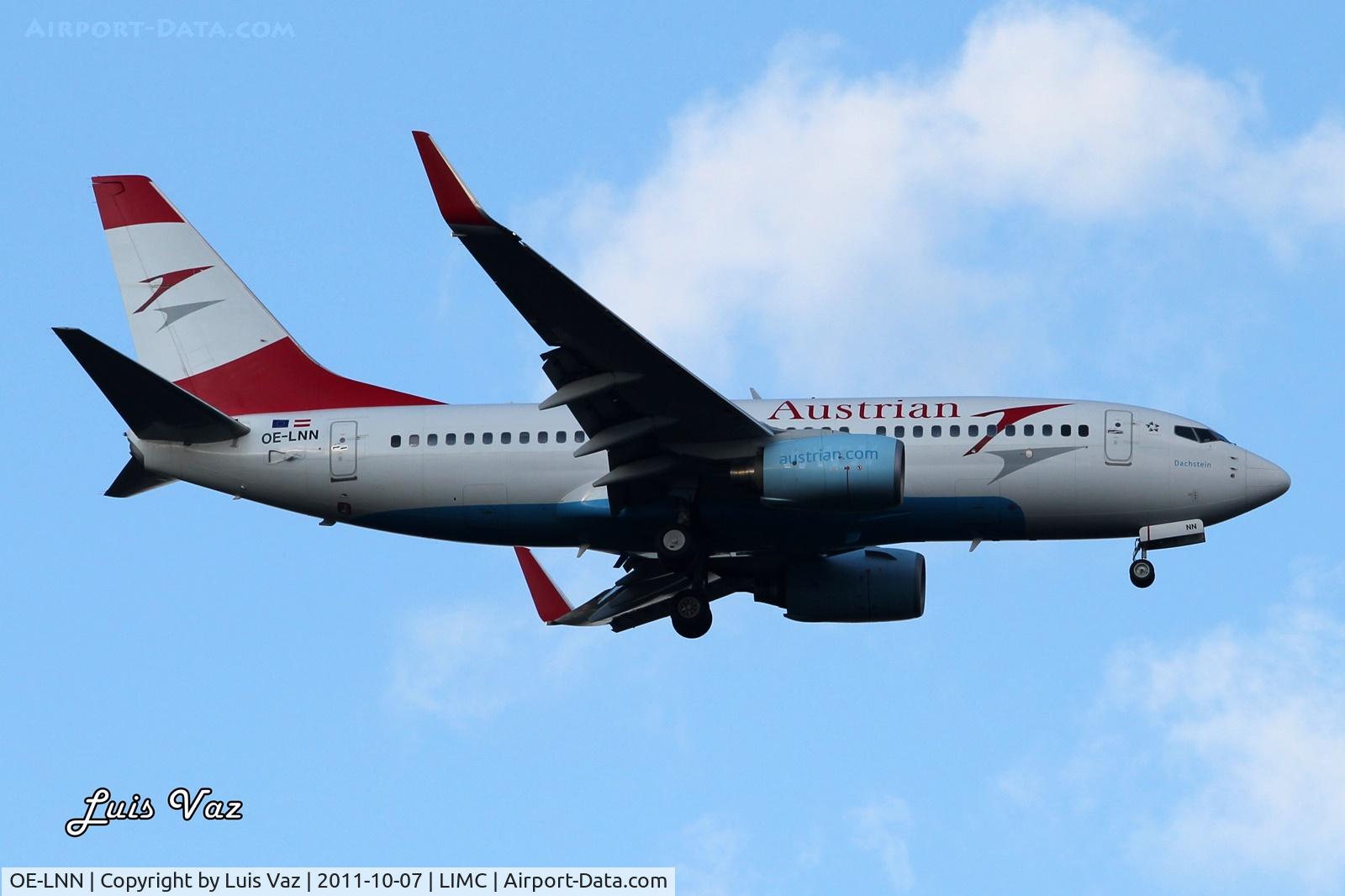 OE-LNN, 2000 Boeing 737-7Z9 C/N 30418, Austrian