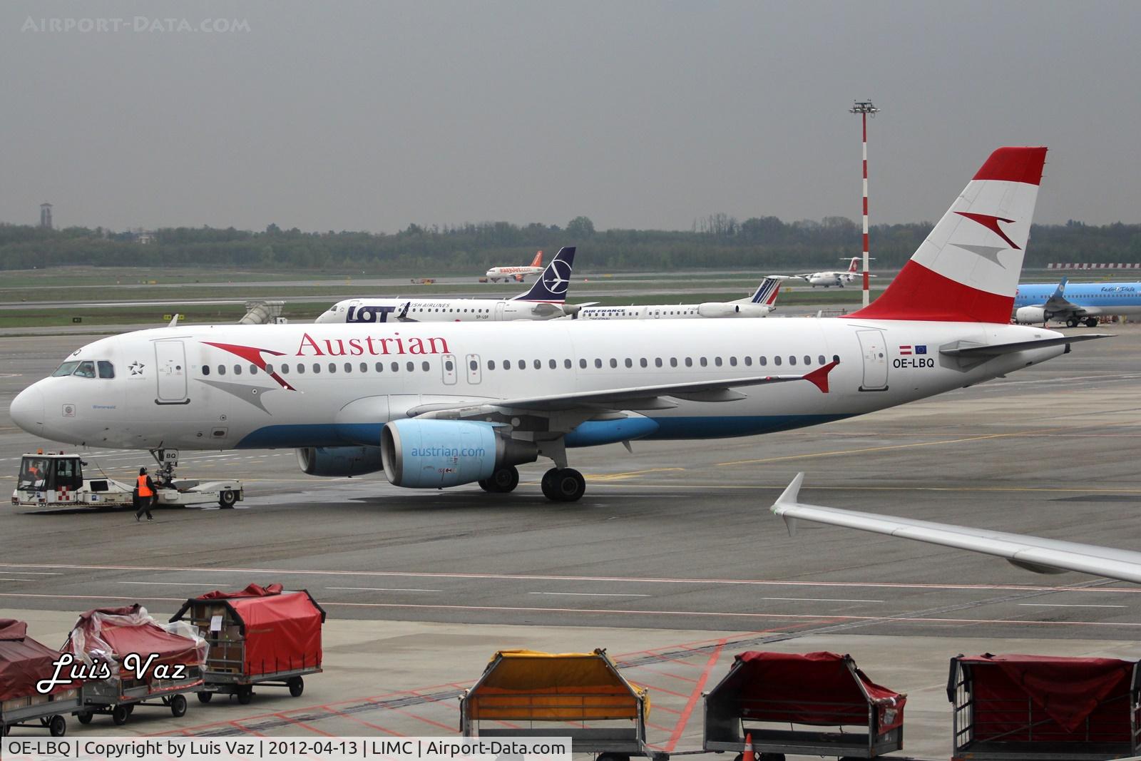 OE-LBQ, 1999 Airbus A320-214 C/N 1137, Austrian