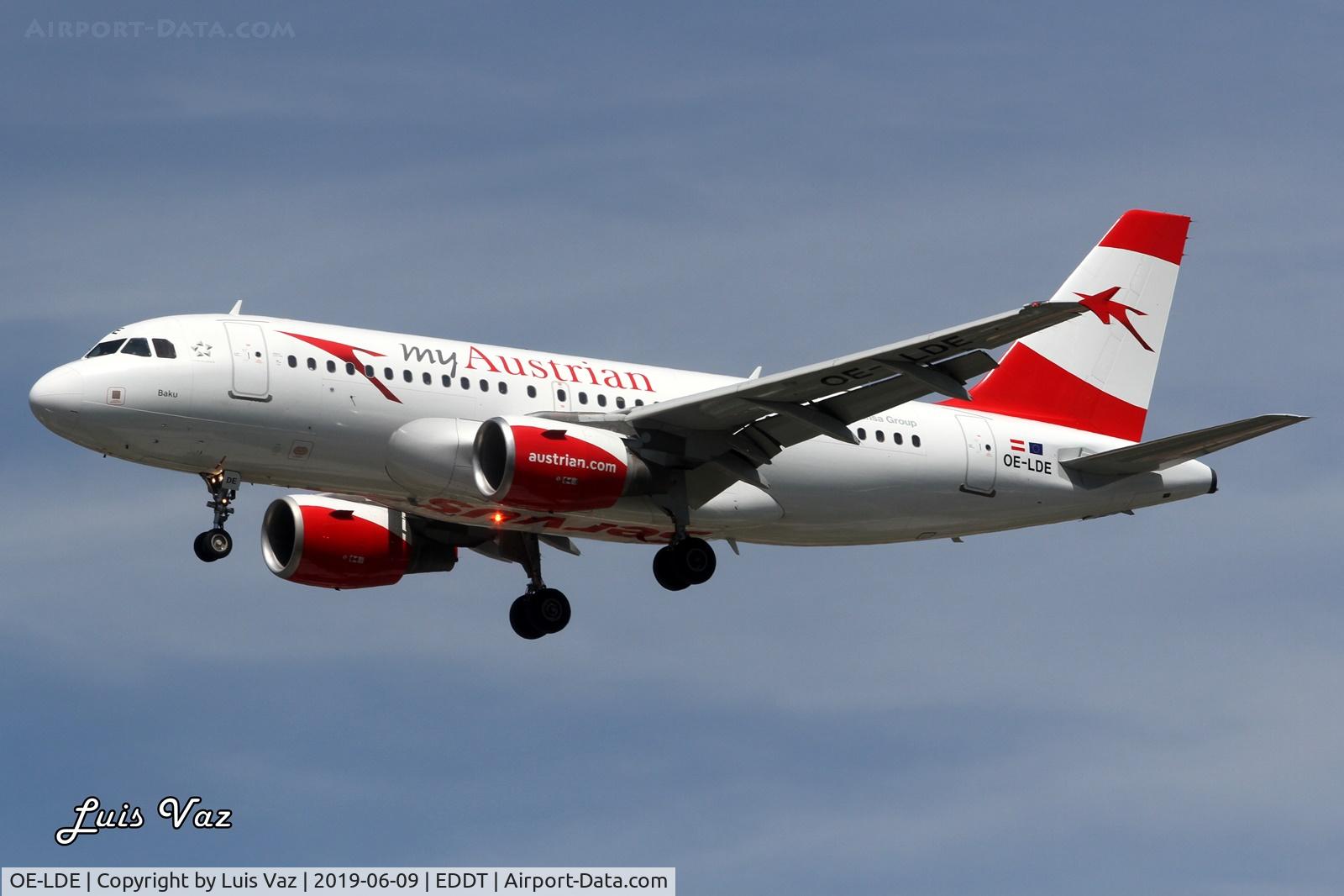 OE-LDE, 2005 Airbus A319-112 C/N 2494, Austrian
