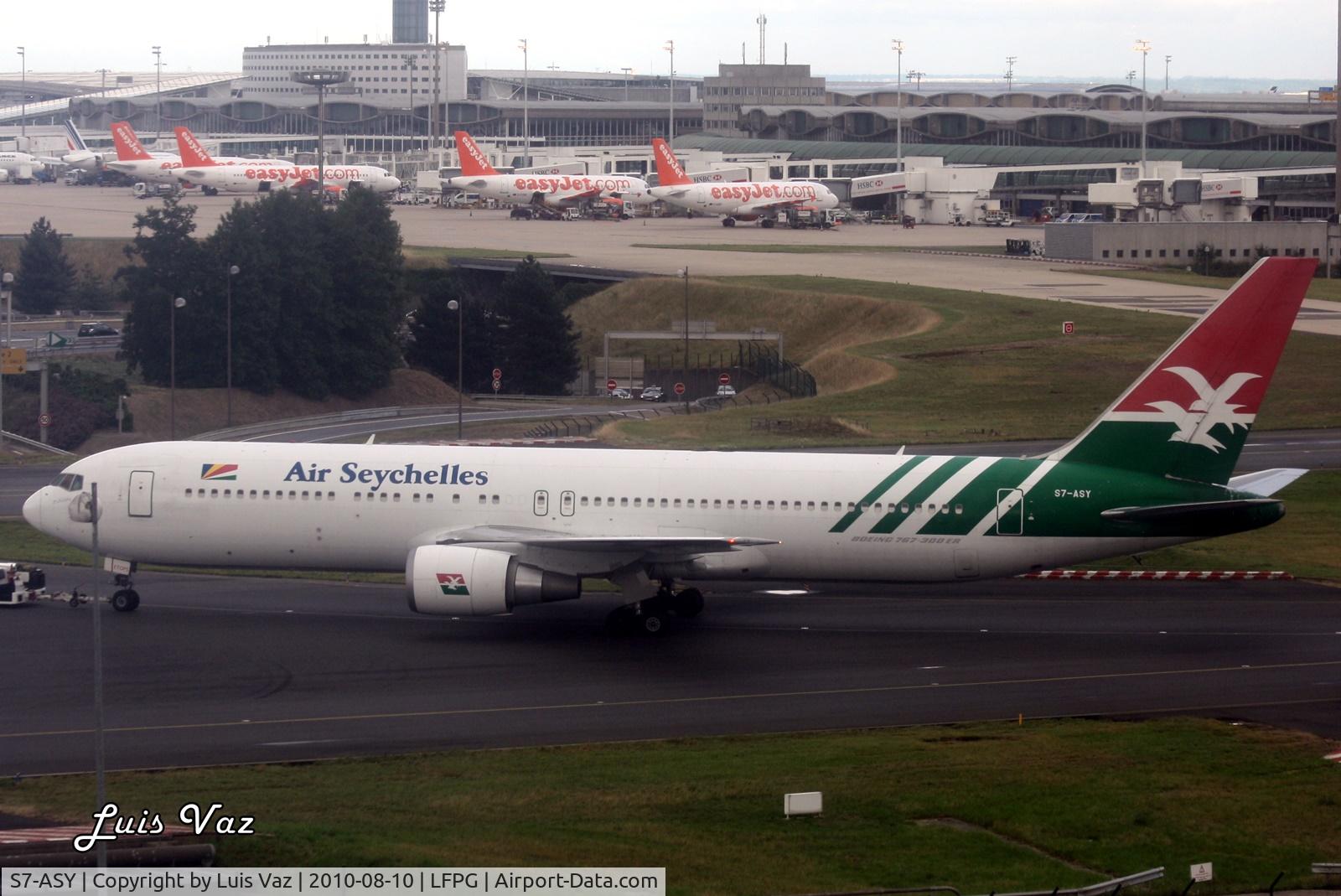 S7-ASY, 2001 Boeing 767-33A/ER C/N 29386, Air Seychelles