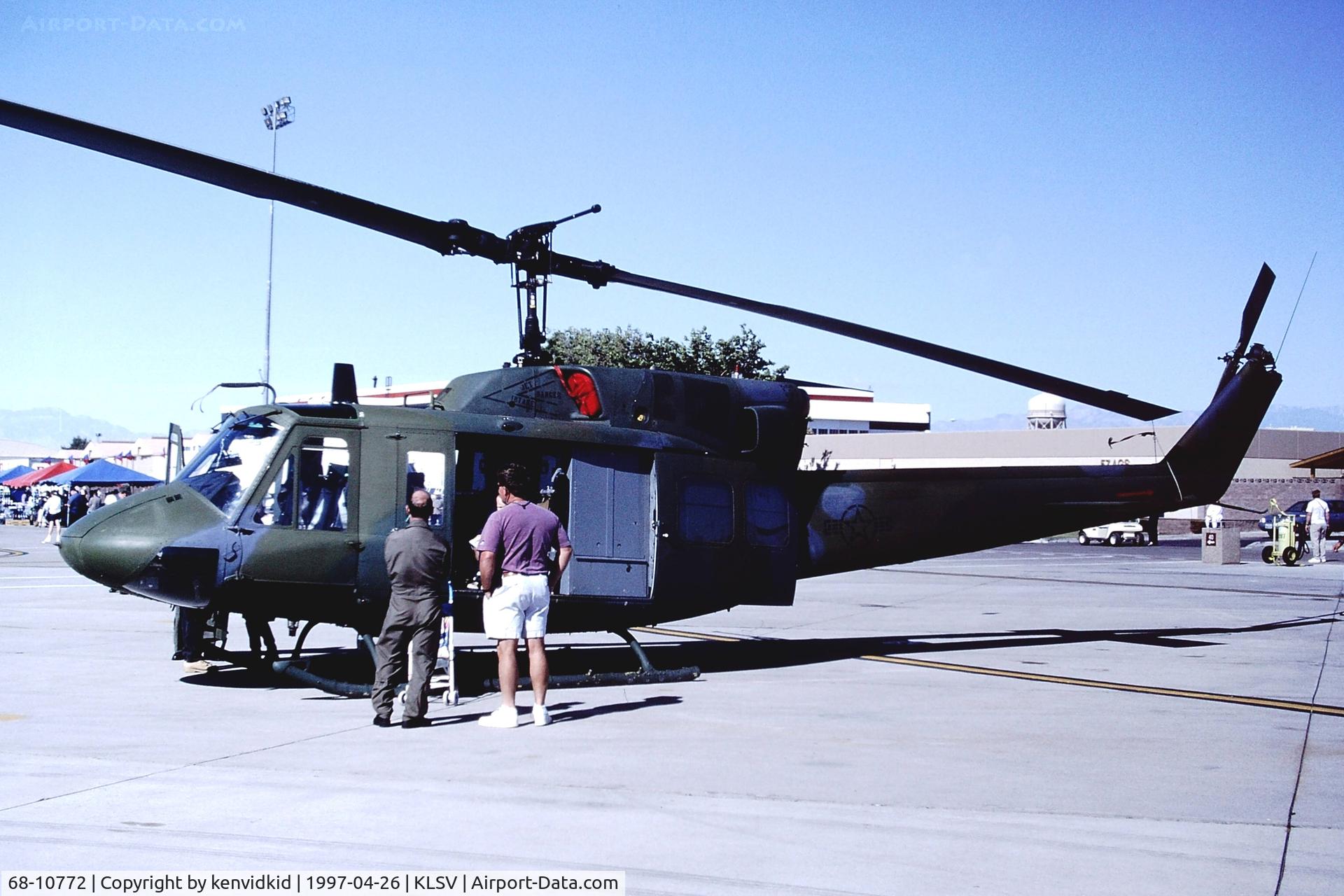 68-10772, 1968 Bell UH-1N Iroquois C/N 31001, At the 1997 Golden Air Tattoo, Nellis.