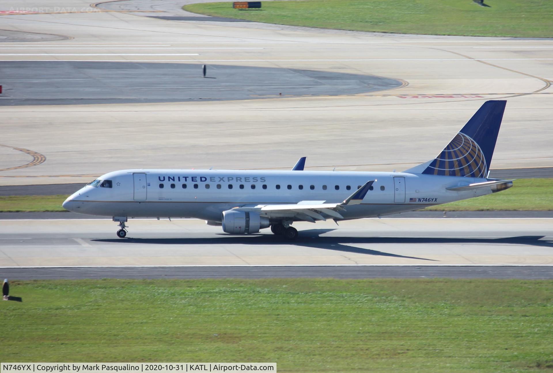 N746YX, 2017 Embraer 175LR (ERJ-170-200LR) C/N 17000671, ERJ-170-200LR