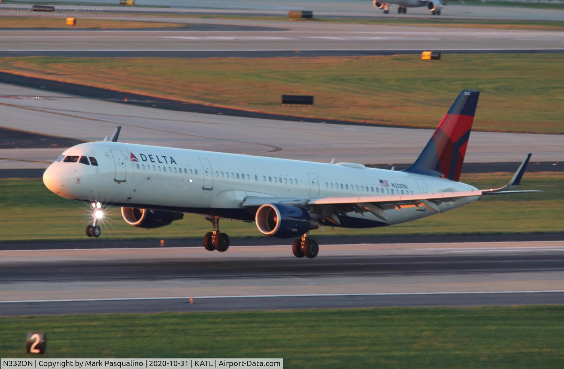 N332DN, 2017 Airbus A321-211 C/N 7973, Airbus A321-211
