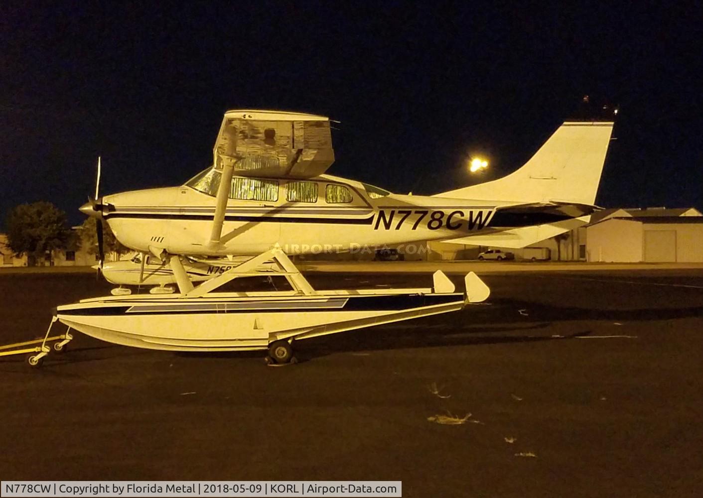 N778CW, 1981 Cessna TU206G Turbo Stationair C/N U20606184, ORL spotting 2018
