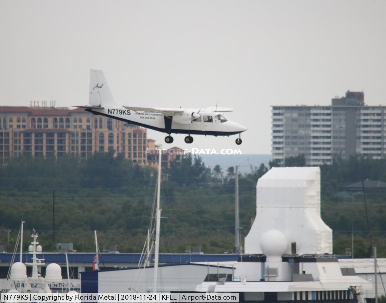 N779KS, 1976 Britten-Norman BN-2A-27 Islander C/N 779, FLL spotting 2018