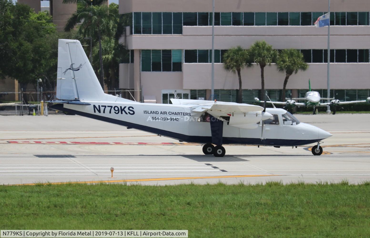 N779KS, 1976 Britten-Norman BN-2A-27 Islander C/N 779, FLL spotting 2019