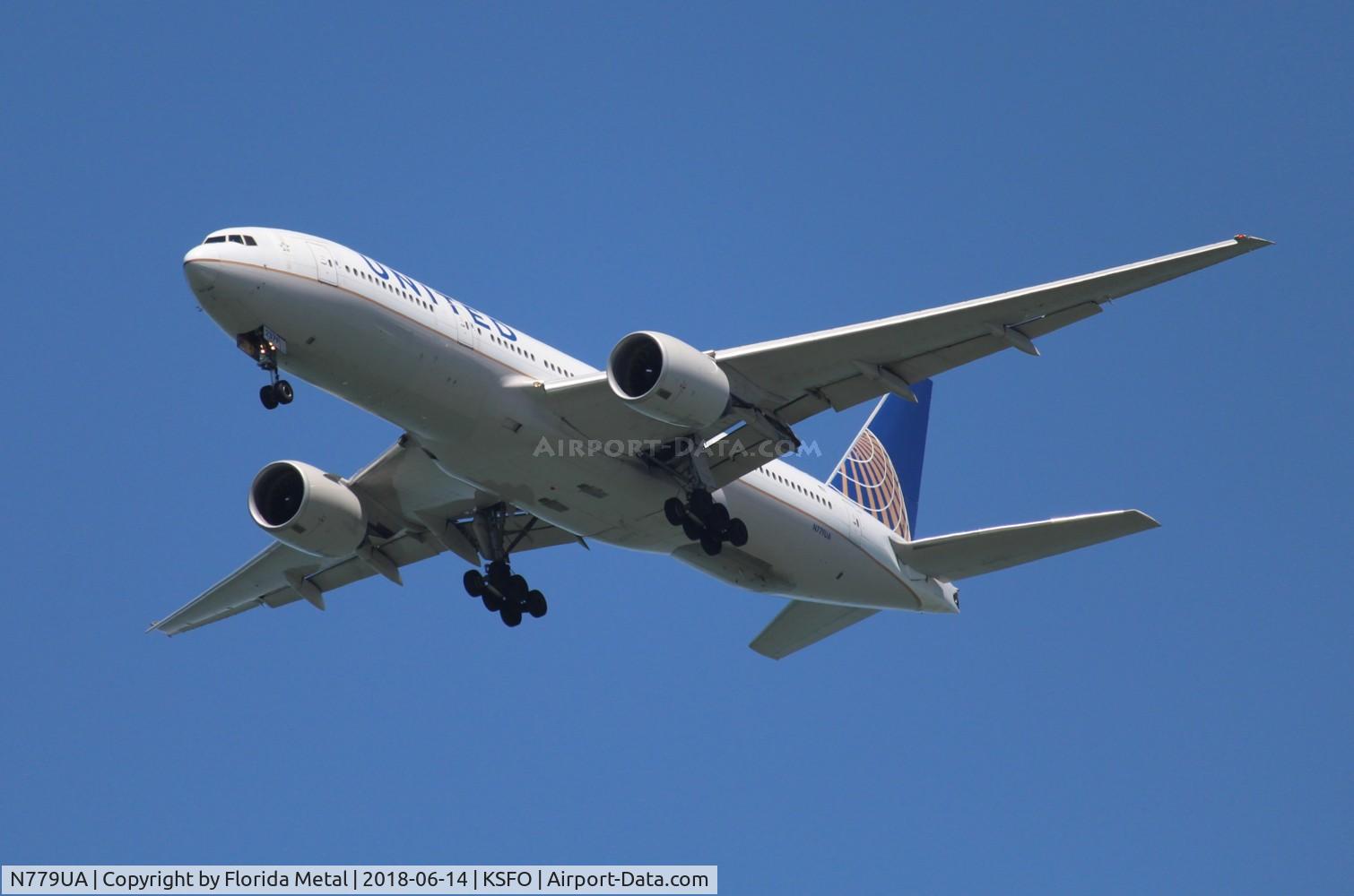 N779UA, 1996 Boeing 777-222 C/N 26941, SFO spotting 2018