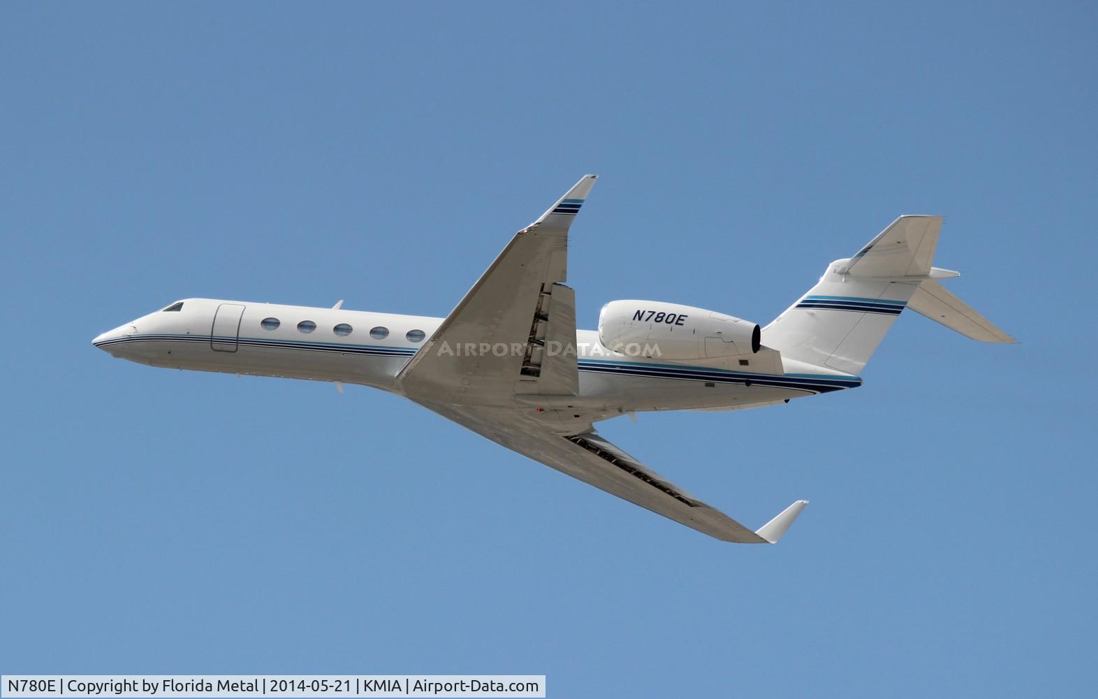 N780E, Gulfstream Aerospace GV-SP (G550) C/N 5258, MIA spotting 2014