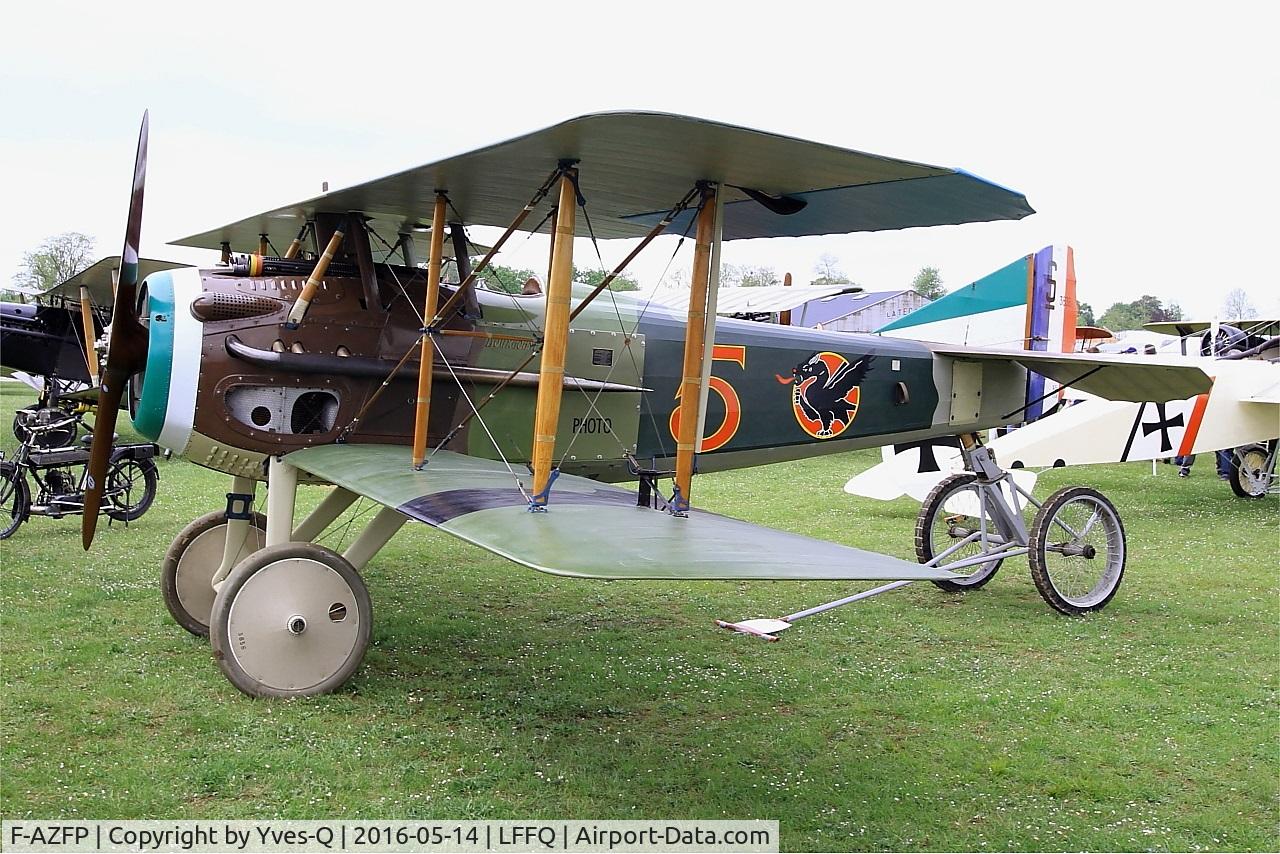 F-AZFP, SPAD S-XIII C1 C/N 4377, Spad XIII C1, Static display , La Ferté-Alais Airfield (LFFQ) Air Show 2016