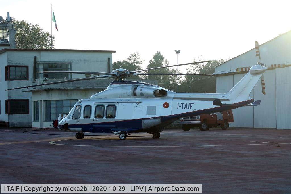 I-TAIF, 2007 AgustaWestland AW-139 C/N 31086, Parked