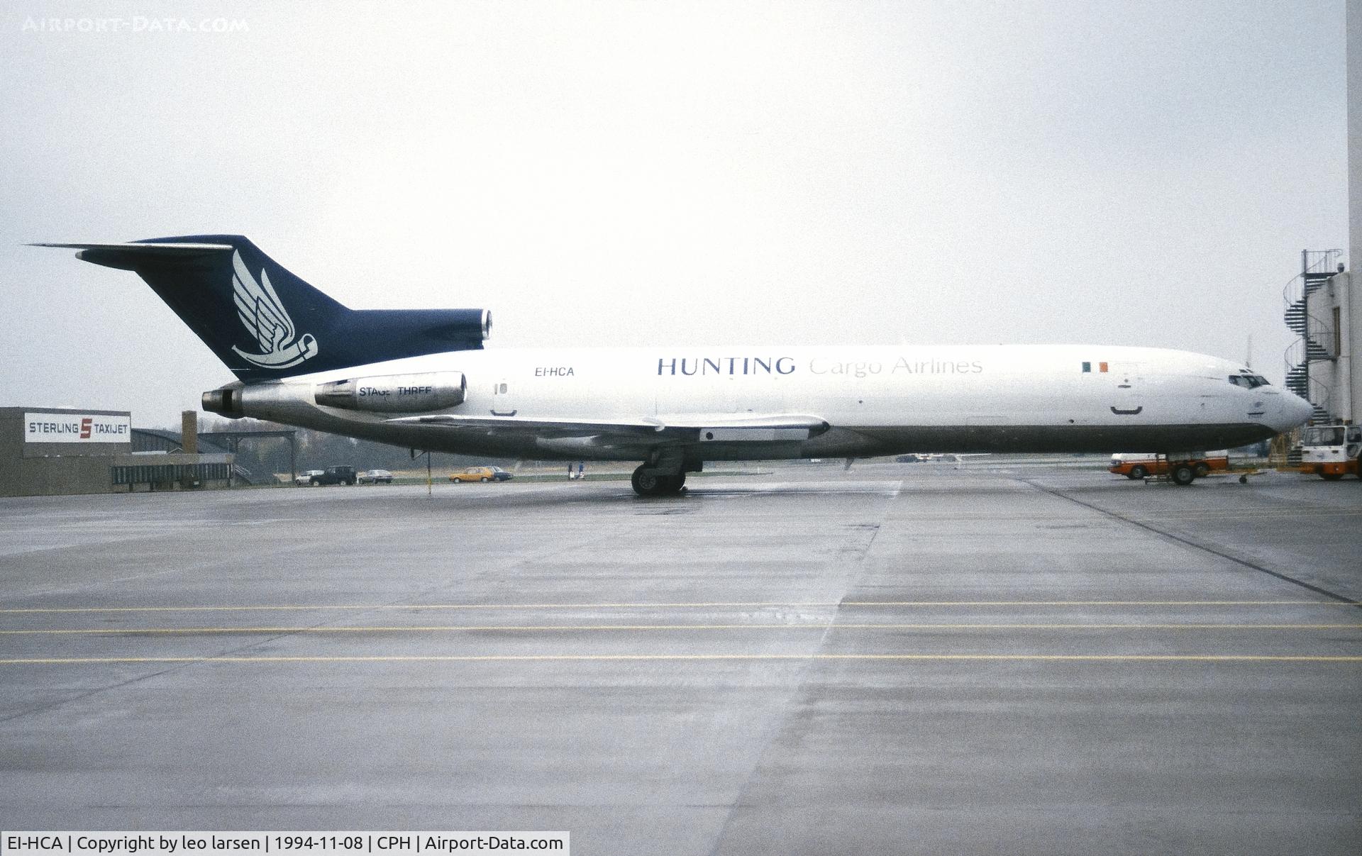 EI-HCA, 1970 Boeing 727-225F C/N 20382, Copenhagen 8.11.1994