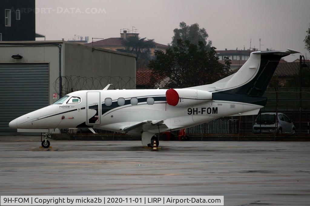 9H-FOM, 2009 Embraer EMB-500 Phenom 100 C/N 50000092, Parked