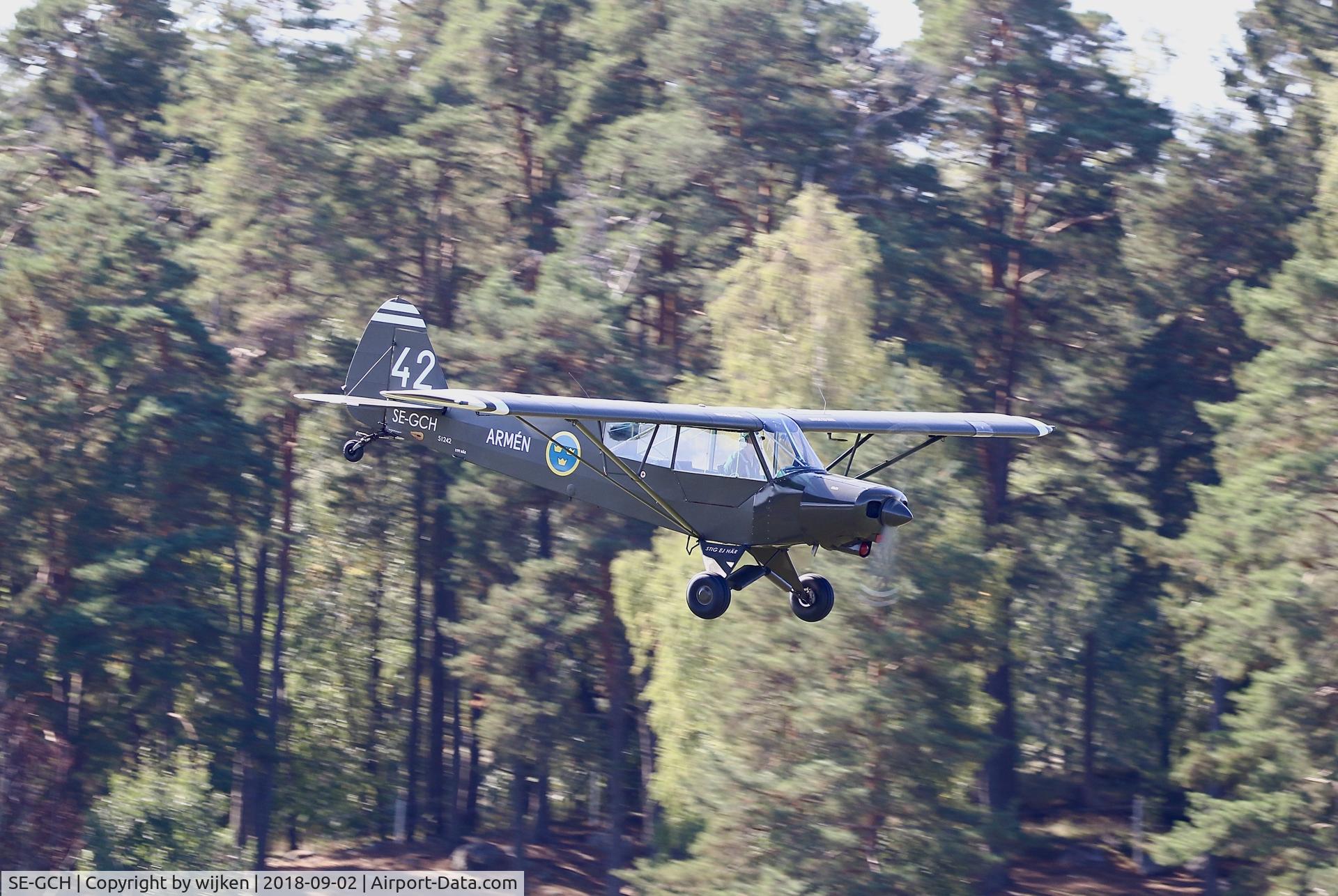 SE-GCH, 1966 Piper PA-18-150 Super Cub C/N 18-8361, Vallentuna 2018