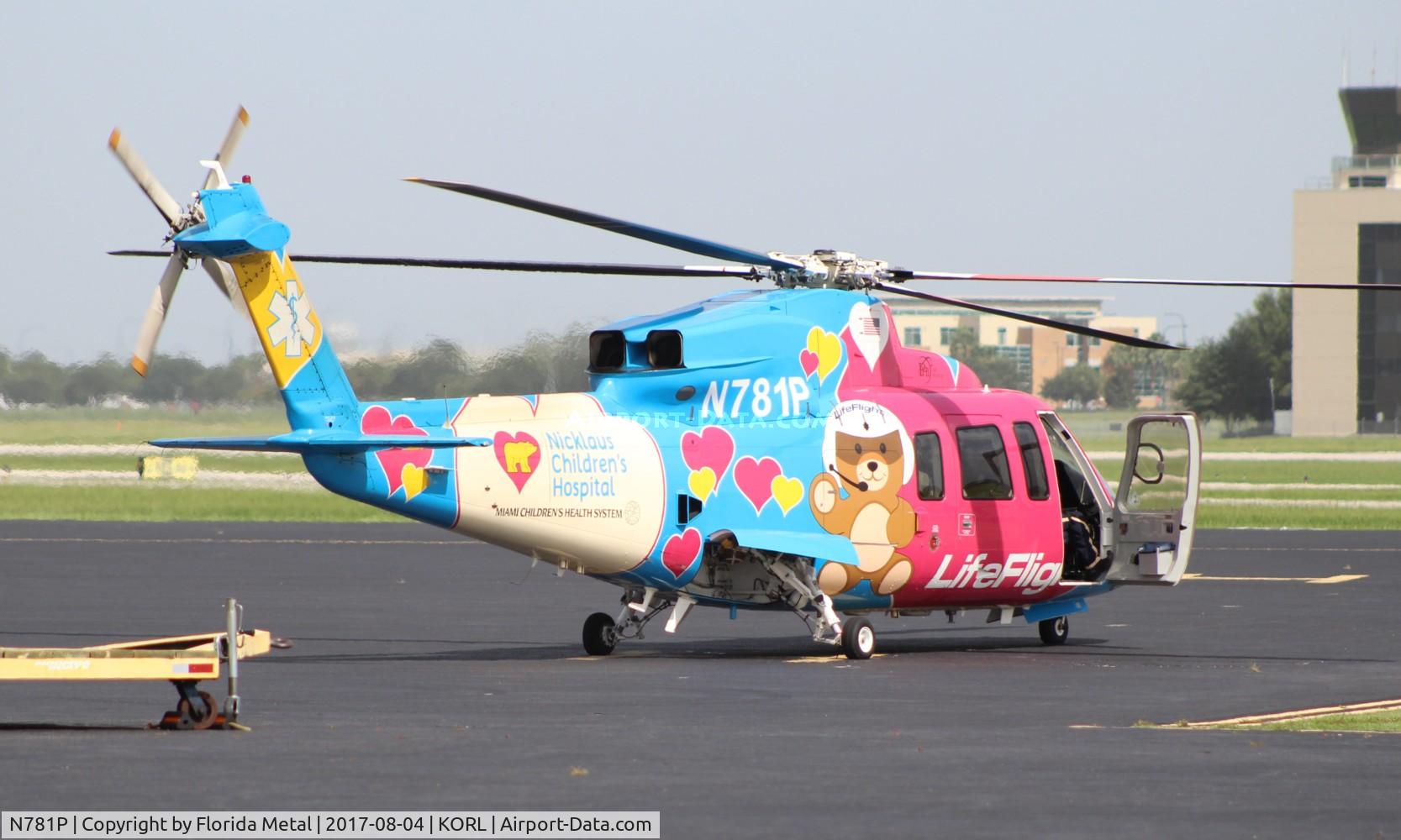 N781P, Sikorsky S-76C C/N 760630, ORL spotting 2017
