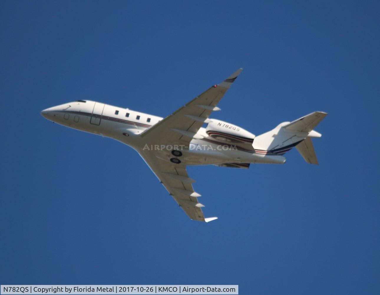 N782QS, 2015 Bombardier Challenger 350 (BD-100-1A10) C/N 20561, MCO spotting 2017