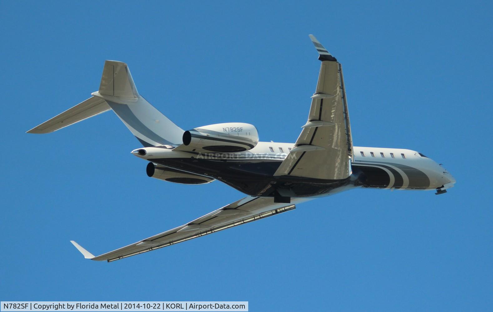 N782SF, Bombardier BD-700-1A10 Global 5000 C/N 9392, NBAA ORL 2014