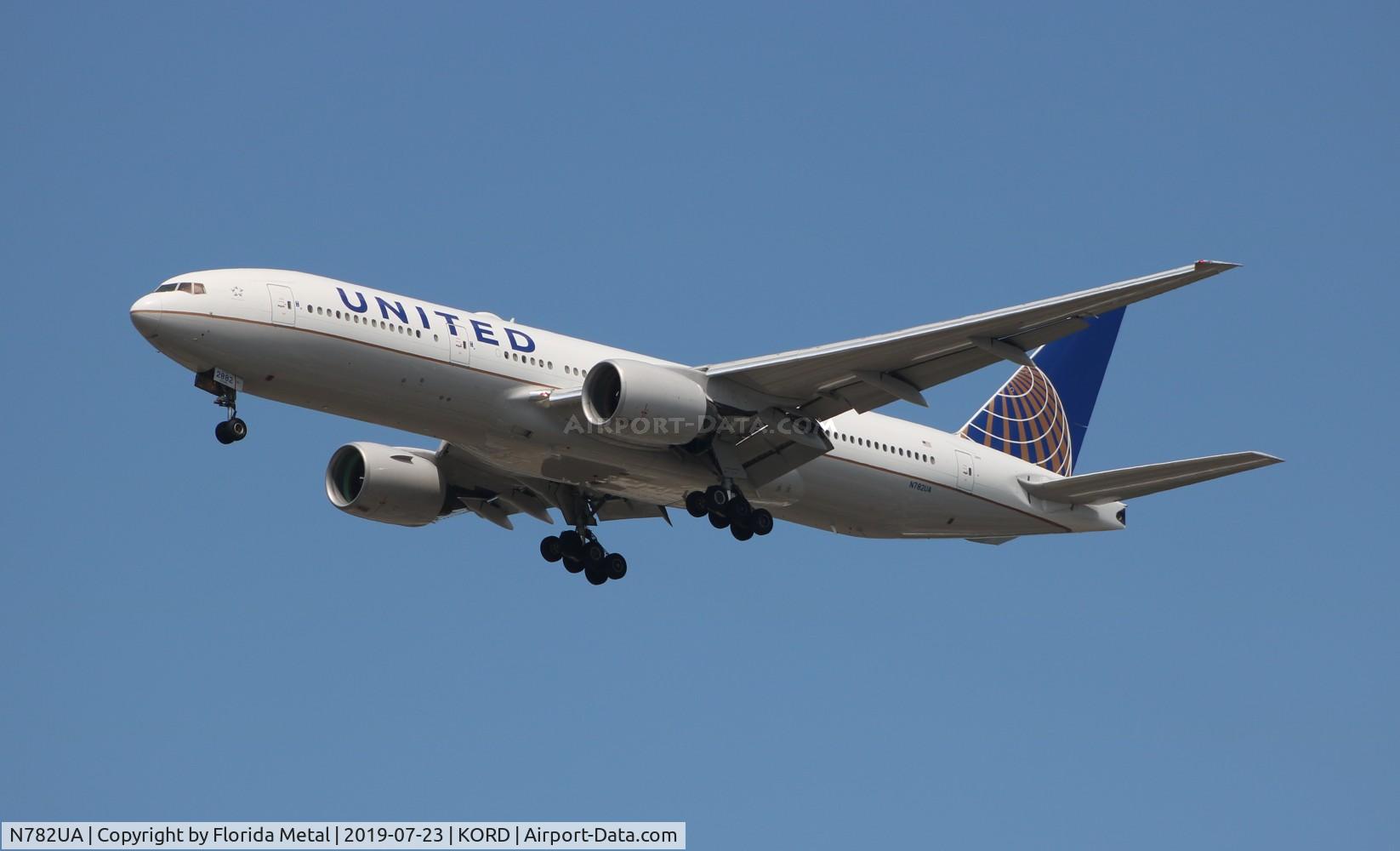 N782UA, 1997 Boeing 777-222 C/N 26948, ORD spotting 2019
