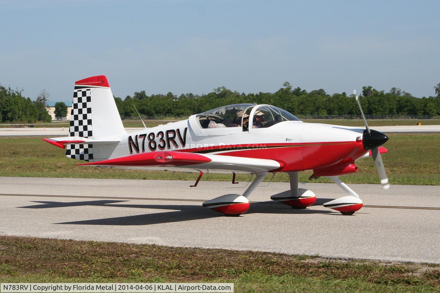 N783RV, 2013 Vans RV-7A C/N 74002, SNF LAL 2014