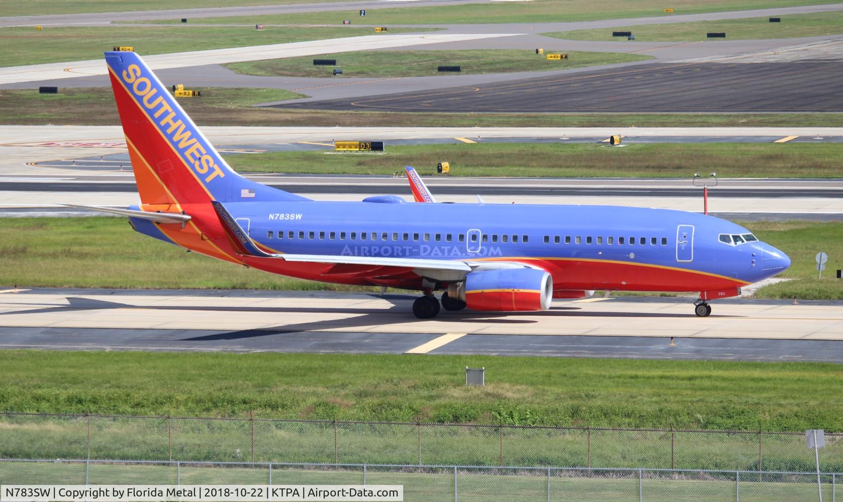 N783SW, 2000 Boeing 737-7H4 C/N 29809, TPA spotting 2018