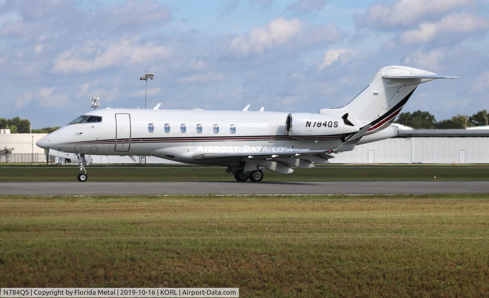 N784QS, 2015 Bombardier Challenger 350 (BD-100-1A10) C/N 20575, ORL spotting 2019