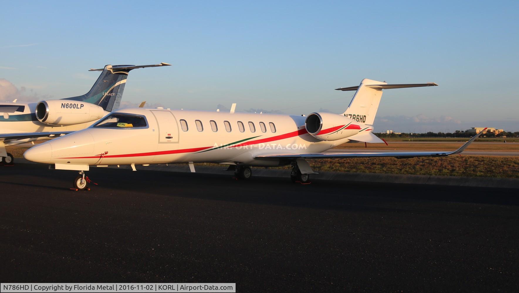N786HD, 2016 Learjet 75 C/N 45-532, NBAA ORL 2016