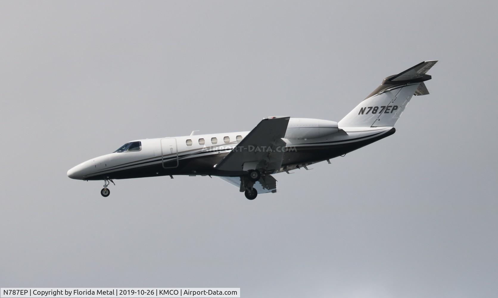 N787EP, 2016 Cessna 525C CitationJet Cj4 CitationJet CJ4 C/N 525C-0239, MCO spotting 2019