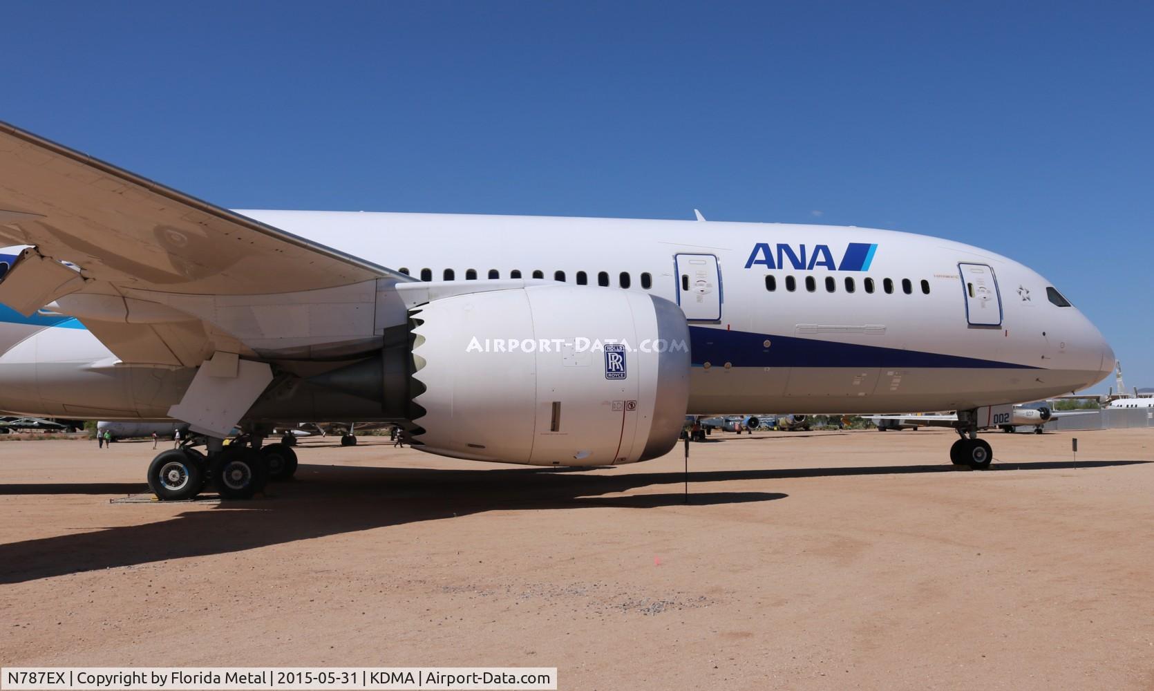N787EX, 2009 Boeing 787-8 Dreamliner C/N 40691, PIMA DMA 2015