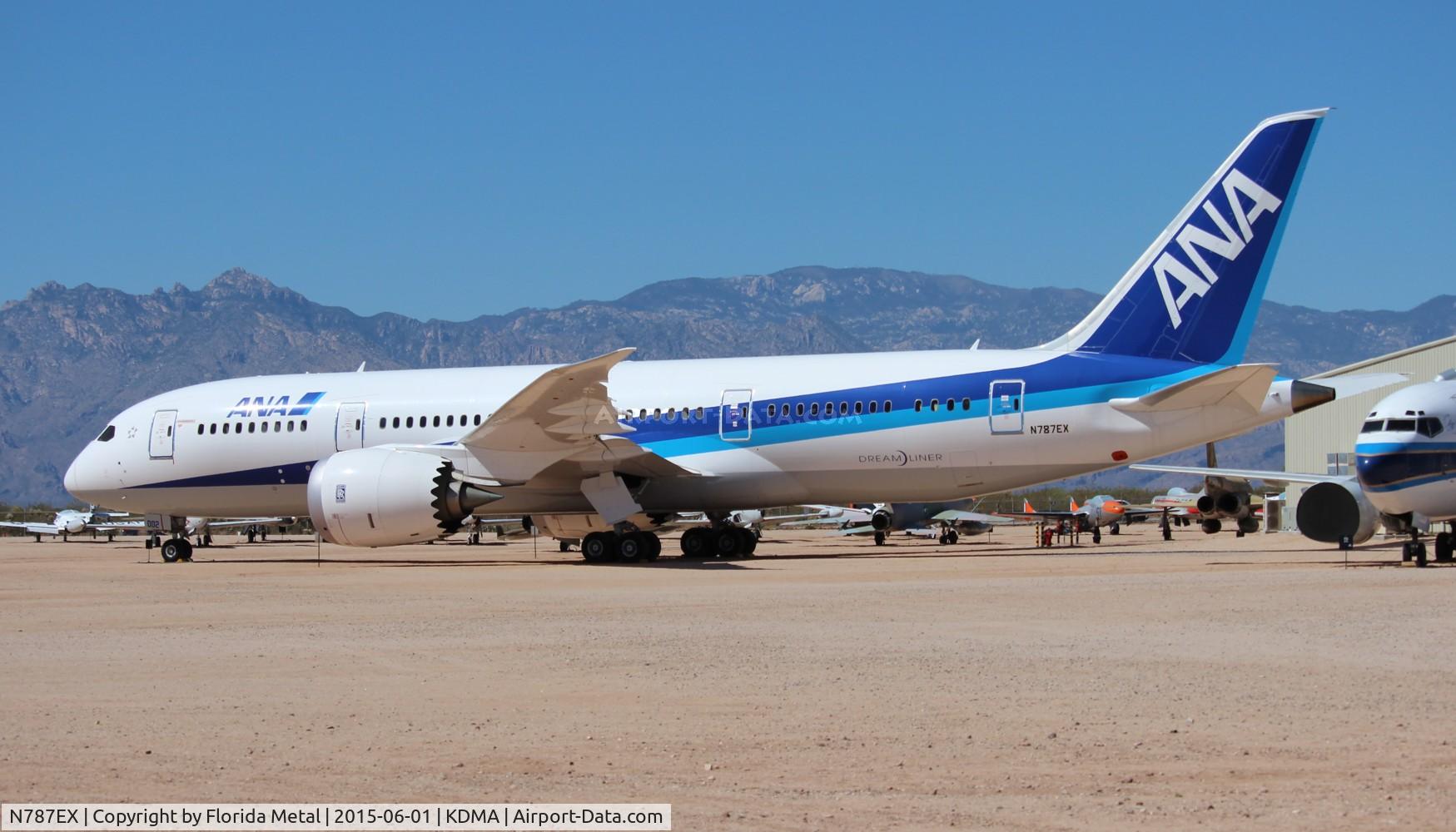 N787EX, 2009 Boeing 787-8 Dreamliner C/N 40691, PIMA DMA 2015