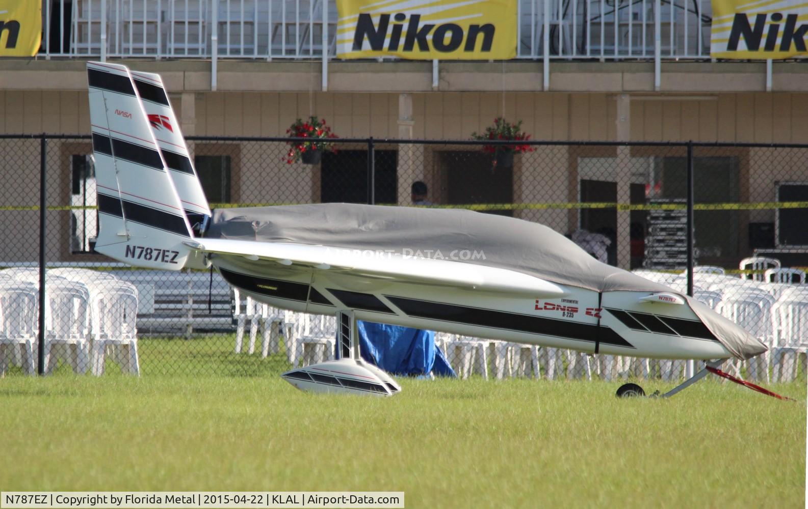 N787EZ, 1985 Rutan Long-EZ C/N 1217, SNF LAL 2015