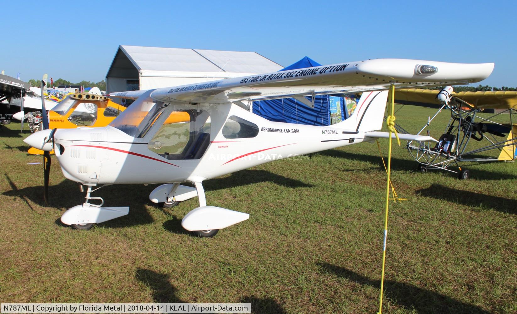 N787ML, 2017 DWIGHT W MATTMULLER Merlin PSA C/N HV-27, SNF LAL 2018