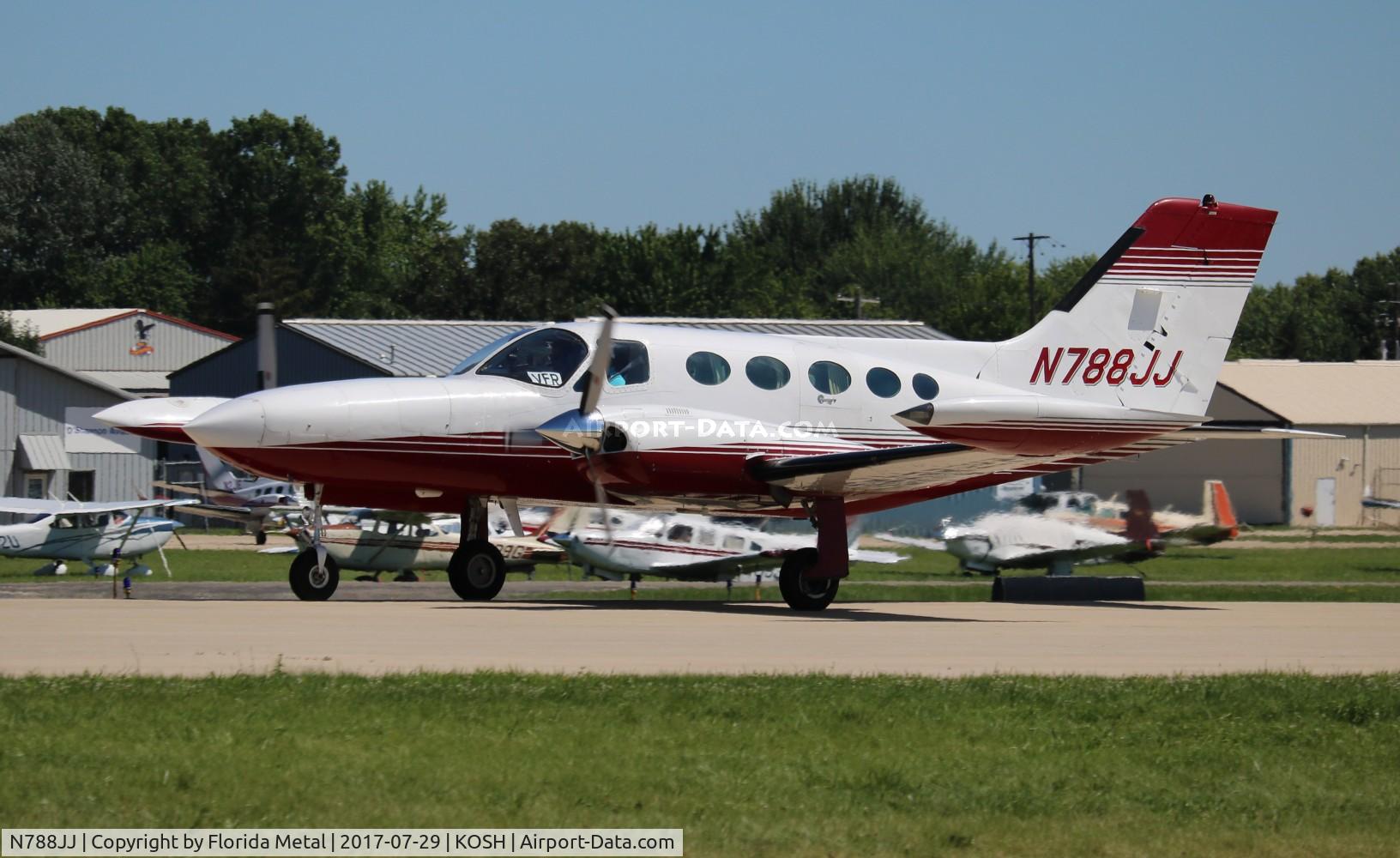 N788JJ, 1975 Cessna 421B Golden Eagle Golden Eagle C/N 421B-0851, EAA OSH 2017