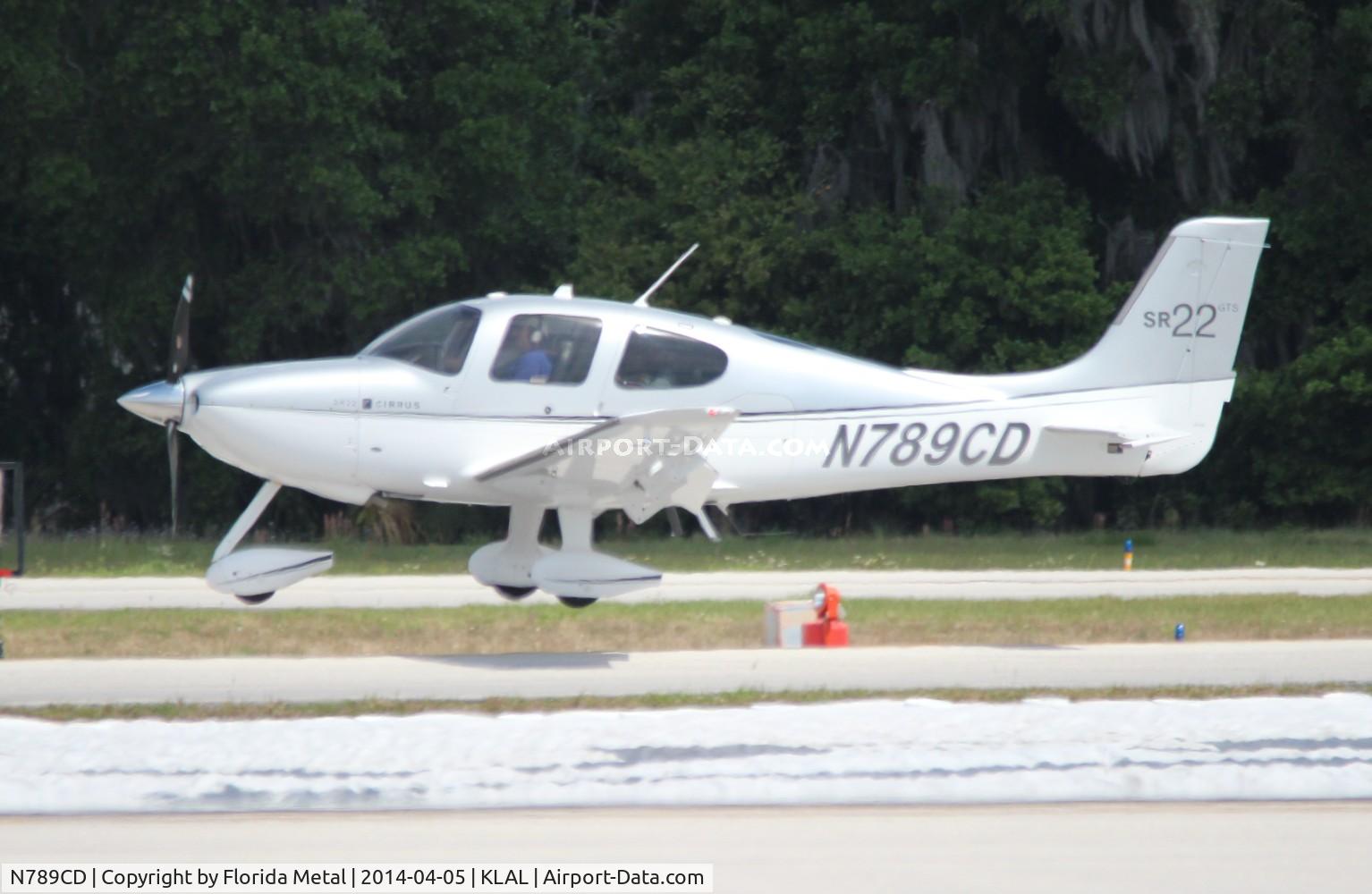 N789CD, Cirrus SR22 GTS C/N 3567, SNF LAL 2014