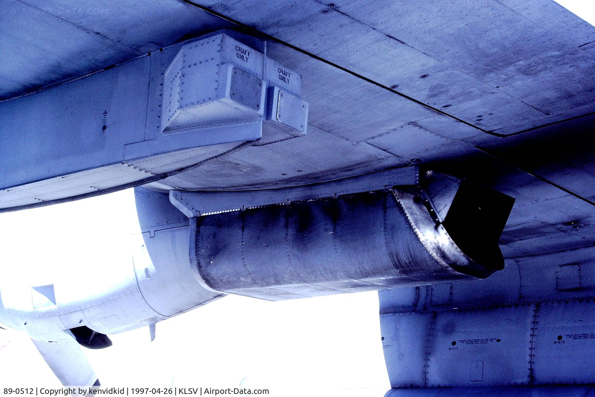 89-0512, 1989 Lockheed AC-130U Spooky II C/N 382-5231, At the 1997 Golden Air Tattoo, Nellis.
Close-up detail.
