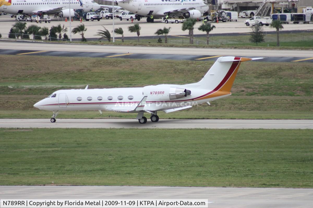 N789RR, 2003 Gulfstream Aerospace G-IV Gulfstream G300 C/N 1509, TPA spotting 2009