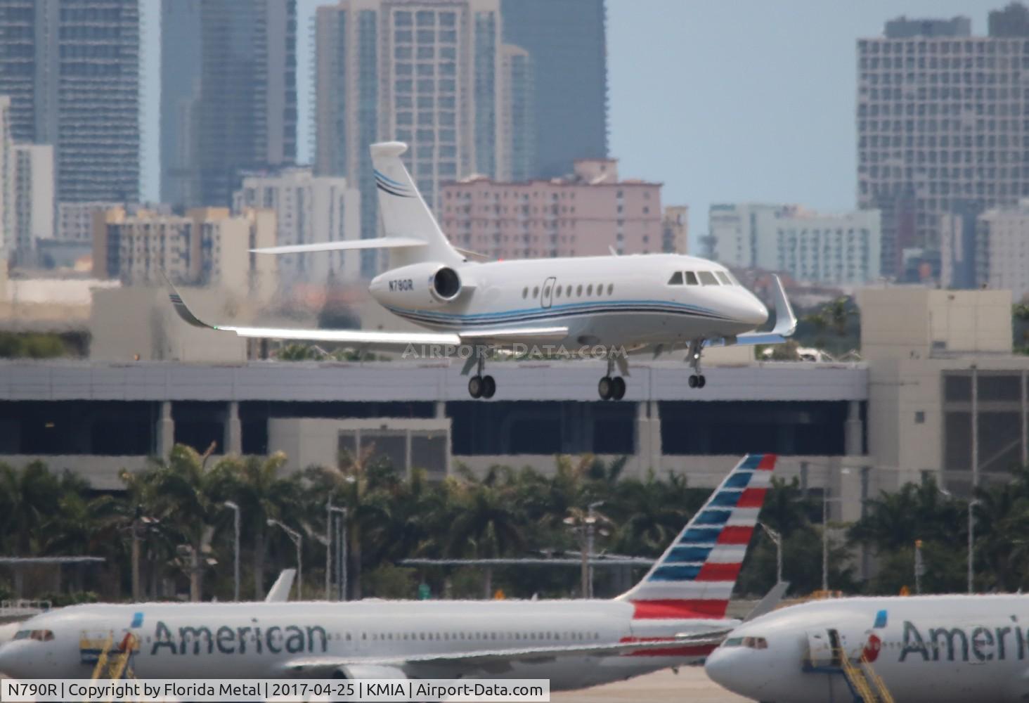 N790R, 2011 Dassault Falcon 2000EX C/N 225, MIA spotting 2017