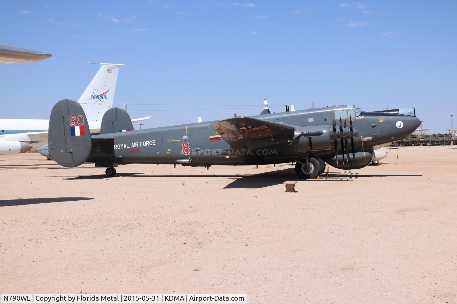 N790WL, 1954 Avro 716 Shackleton AEW.2 C/N R3/696/239009, PIMA DMA 2015