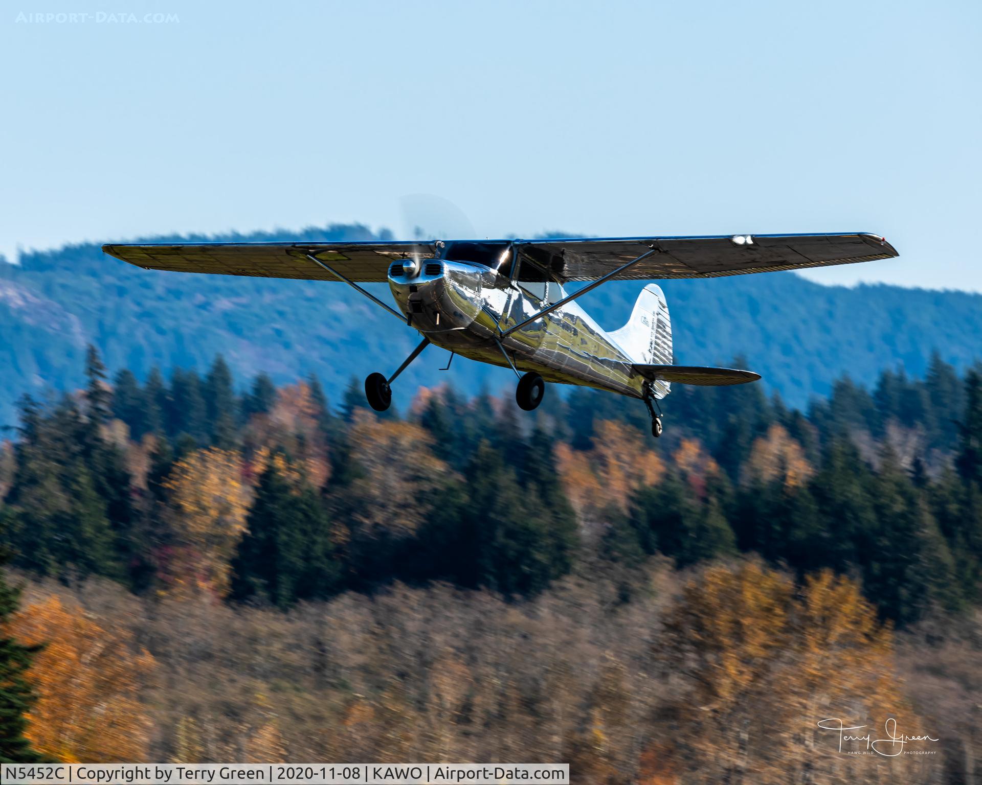 N5452C, 1950 Cessna 170A C/N 19486, KAWO
