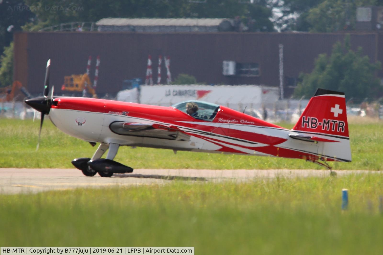 HB-MTR, 2011 Extra EA-330SC C/N SC027, on display at SIAE 2019